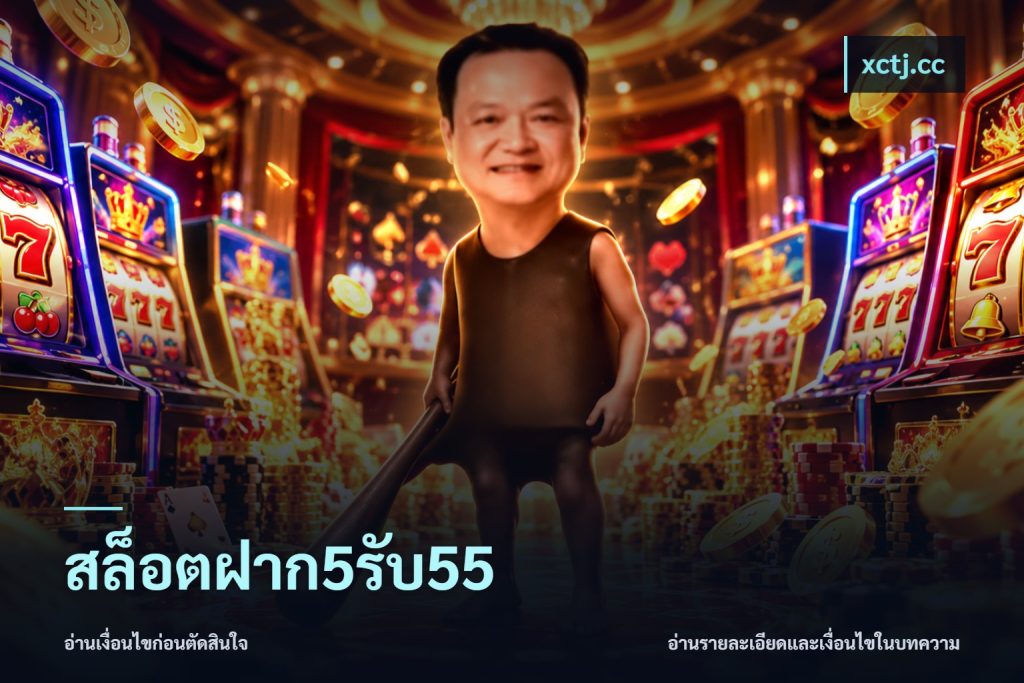 สล็อตฝาก5รับ55