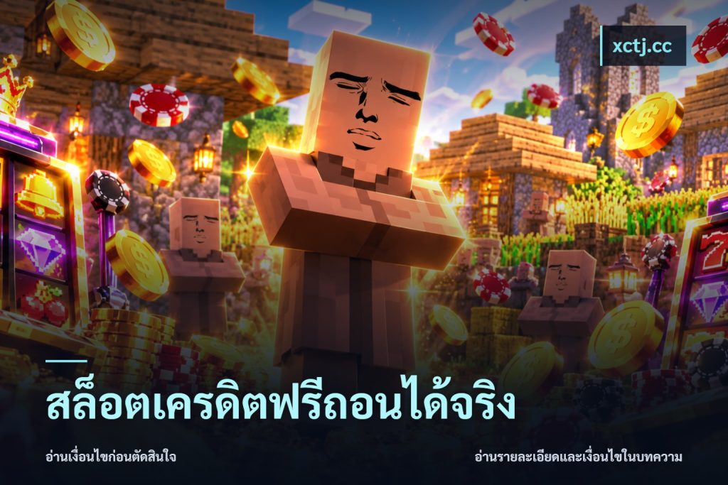 สล็อตเครดิตฟรีถอนได้จริง