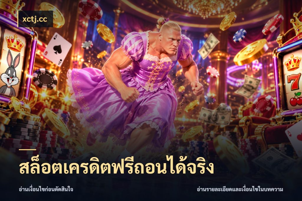 สล็อตเครดิตฟรีถอนได้จริง สีสันของเครดิตฟรีและเกมแนวที่ชอบ สไตล์ xctj.cc