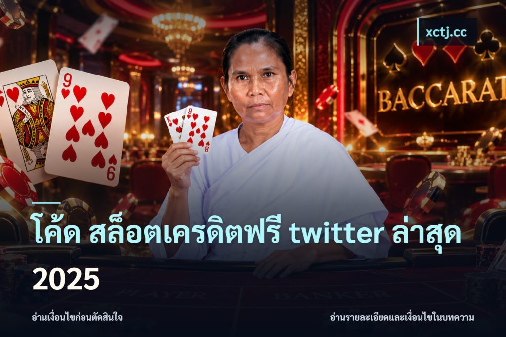 โค้ด สล็อตเครดิตฟรี twitter ล่าสุด 2025