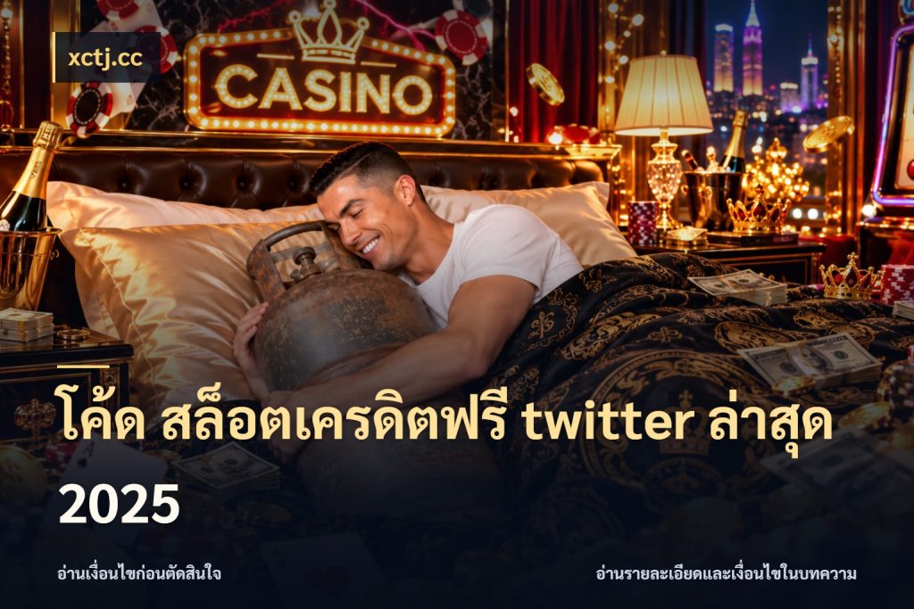 โค้ด สล็อตเครดิตฟรี twitter ล่าสุด 2025 xctj.cc เลือกสไตล์ความสนุกจากรูปแบบเครดิต