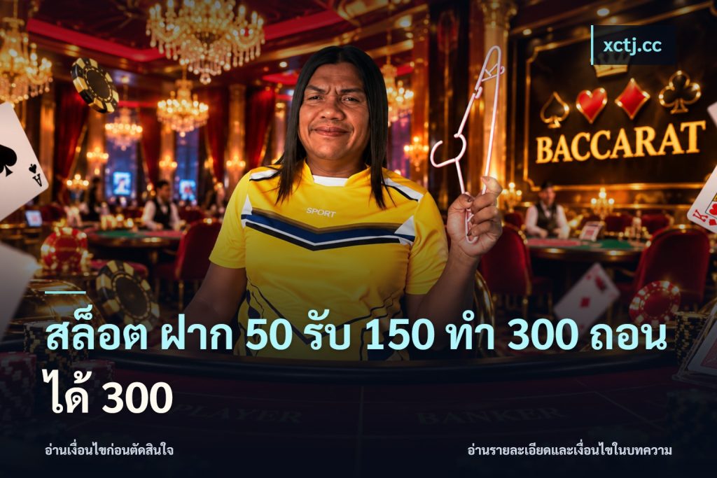 สล็อต ฝาก 50 รับ 150 ทํา 300 ถอนได้ 300