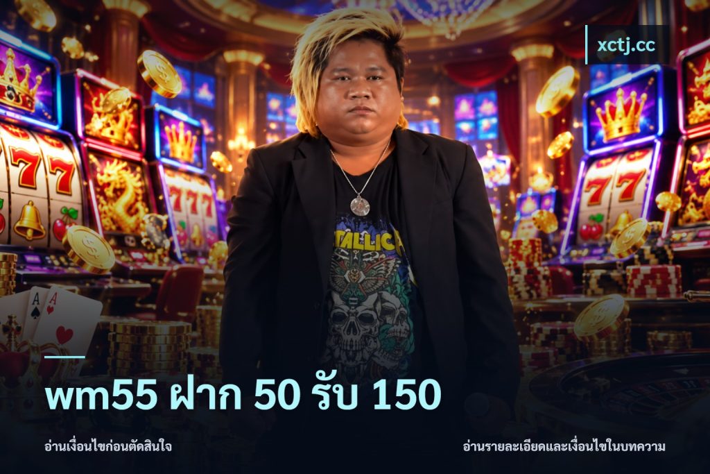 wm55 ฝาก 50 รับ 150