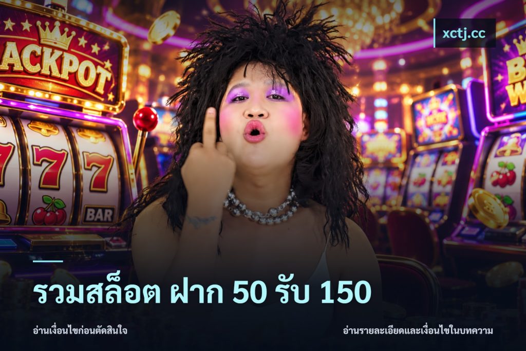 รวมสล็อต ฝาก 50 รับ 150