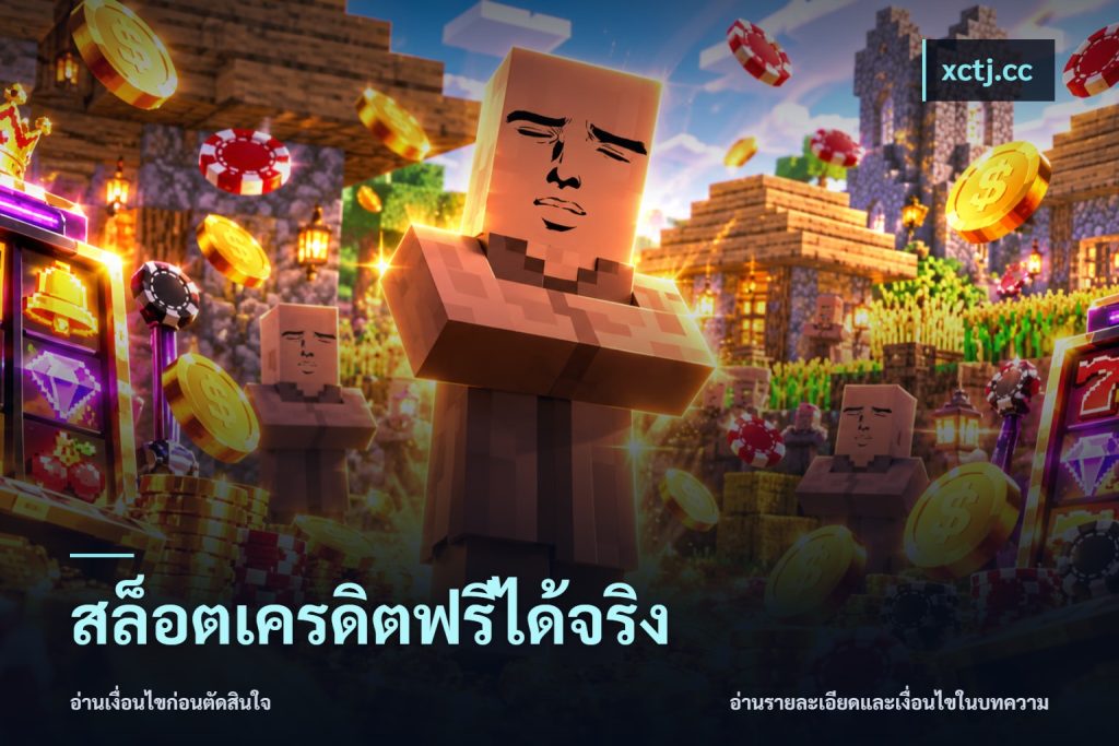 สล็อตเครดิตฟรีได้จริง