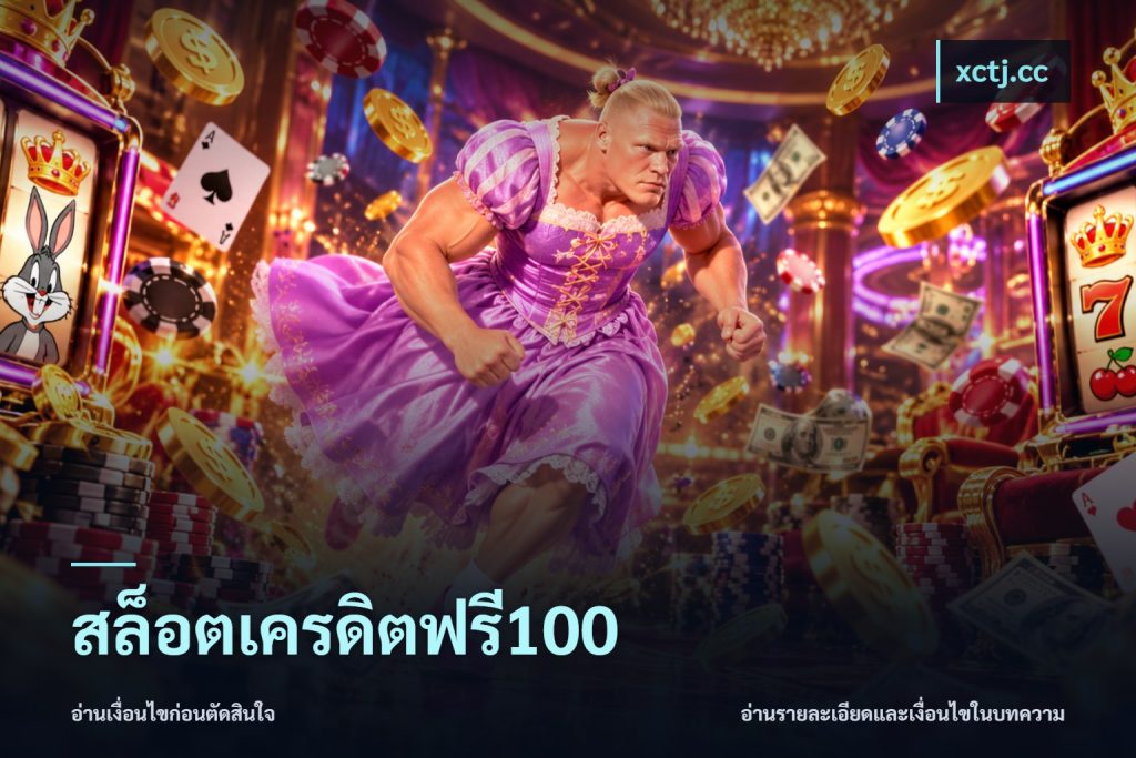 สล็อตเครดิตฟรี100