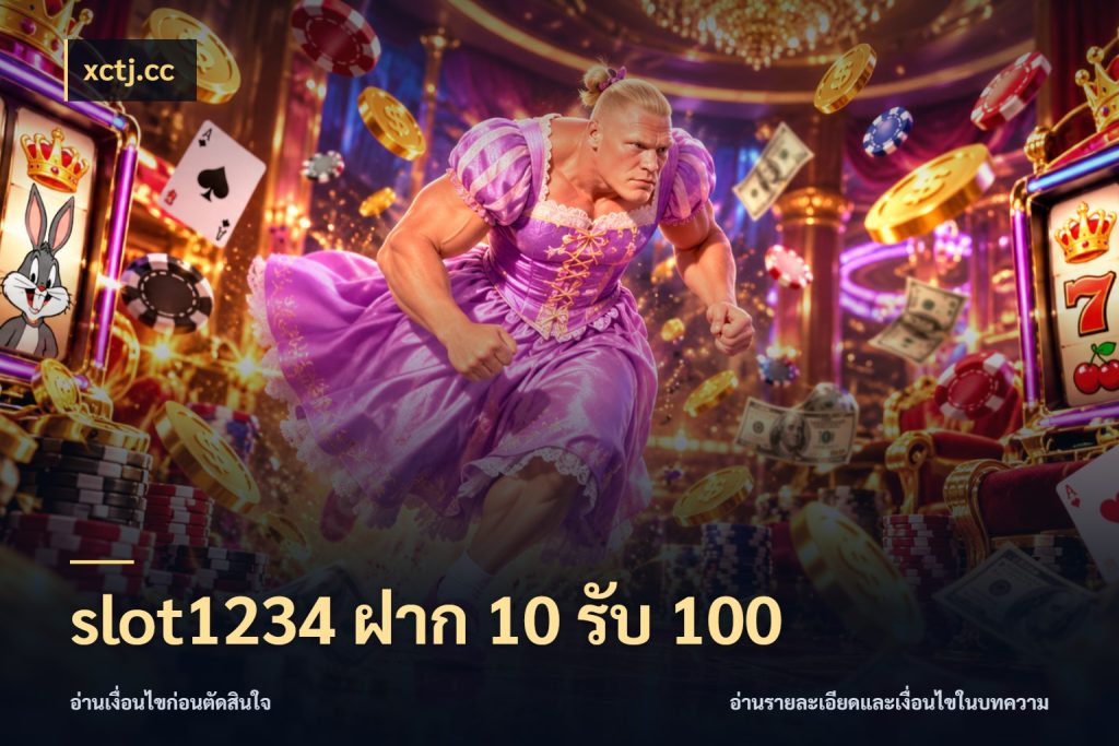 slot1234 ฝาก 10 รับ 100 xctj.cc จับคู่โบนัสกับสไตล์เกมที่ชอบ