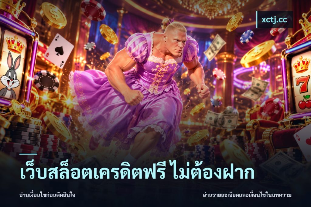 เว็บสล็อตเครดิตฟรี ไม่ต้องฝาก