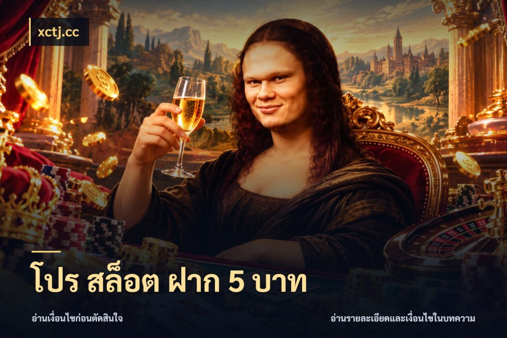 โปร สล็อต ฝาก 5 บาท xctj.cc จำนวนเริ่มต้นกับรายละเอียดที่สายเกมสนใจ