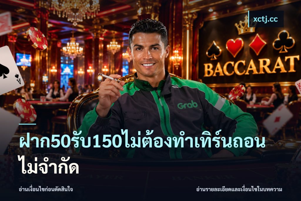 ฝาก50รับ150ไม่ต้องทําเทิร์นถอนไม่จํากัด