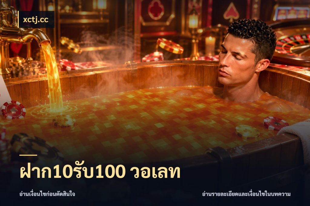 ฝาก10รับ100 วอเลท จับประเด็นยอดรับก่อนเลือกความสนุก กับ xctj.cc