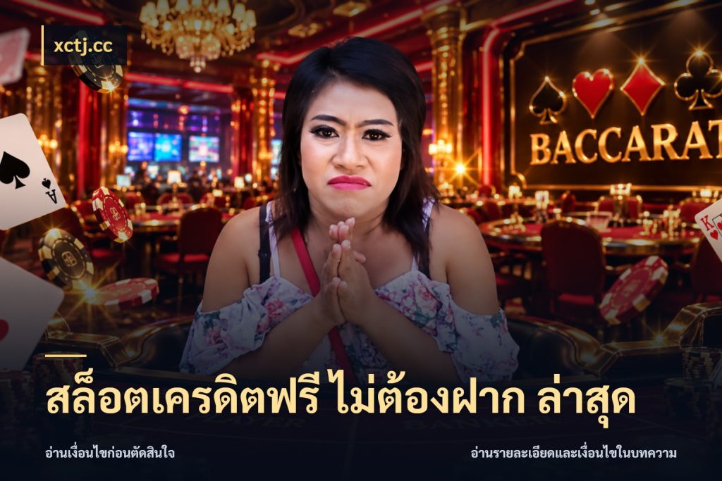 สล็อตเครดิตฟรี ไม่ต้องฝาก ล่าสุด จับมุมเด่นของเครดิตฟรีให้ตรงใจ สไตล์ xctj.cc