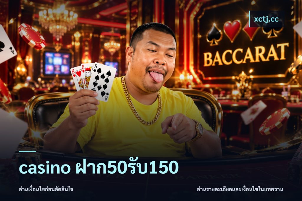 casino ฝาก50รับ150