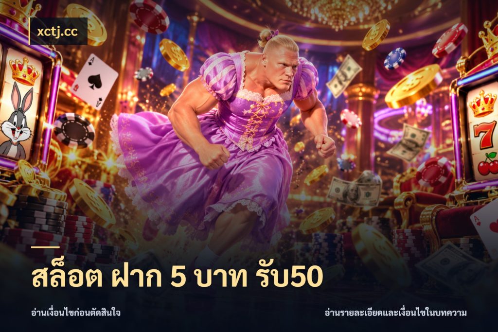 สล็อต ฝาก 5 บาท รับ50 โปรกับเกมที่ชอบเลือกให้ตรงสไตล์ สไตล์ xctj.cc