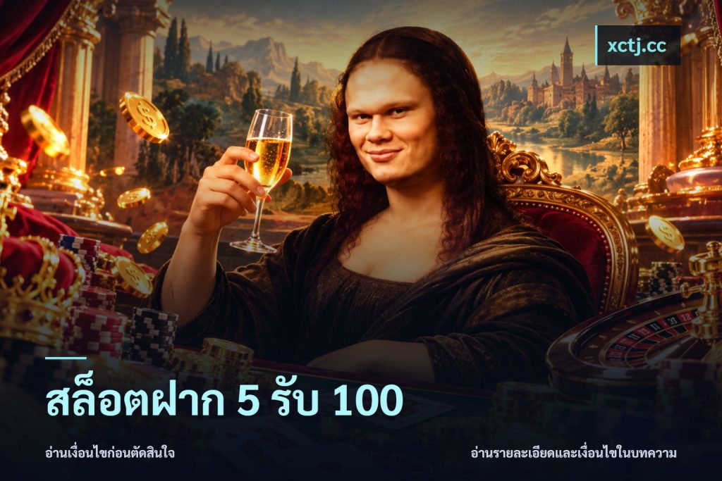 สล็อตฝาก 5 รับ 100