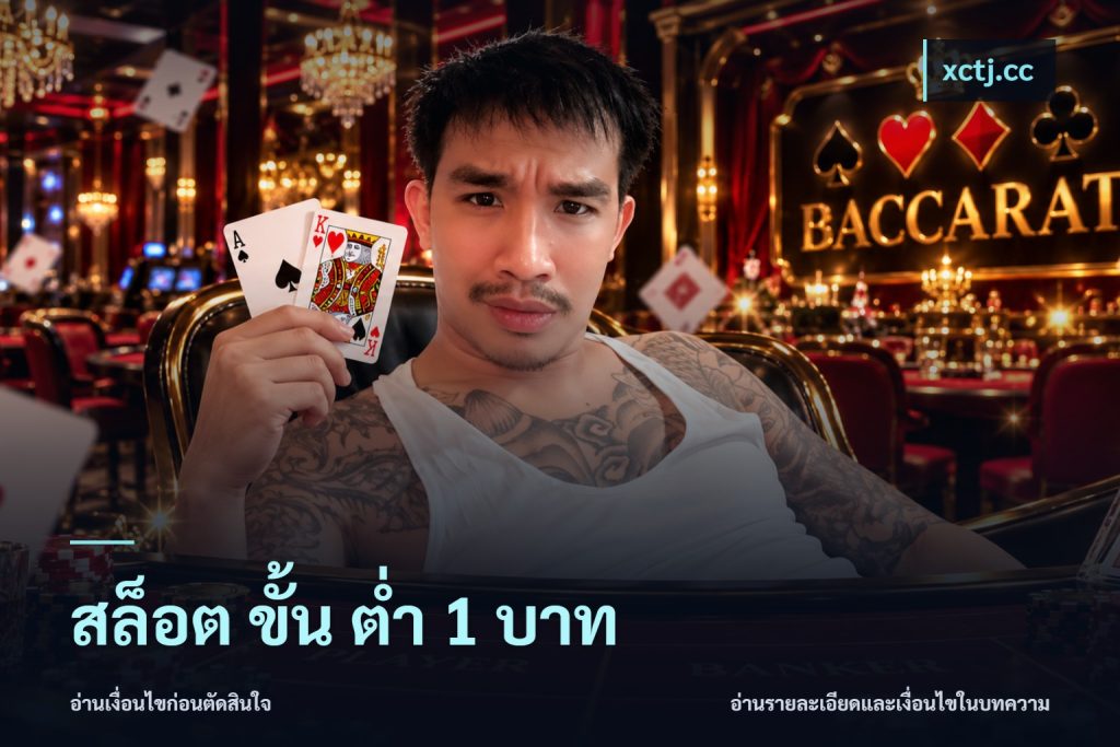 สล็อต ขั้น ต่ํา 1 บาท