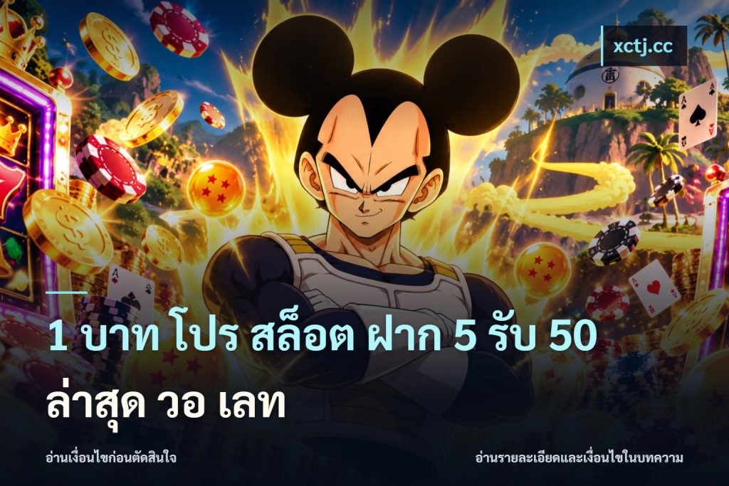 1 บาท โปร สล็อต ฝาก 5 รับ 50 ล่าสุด วอ เลท