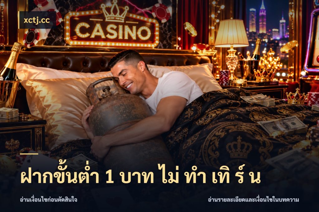 ฝากขั้นต่ำ 1 บาท ไม่ ทำ เทิ ร์ น มุมสนุกของคนที่กำหนดขอบเขตตัวเอง ในมุม xctj.cc