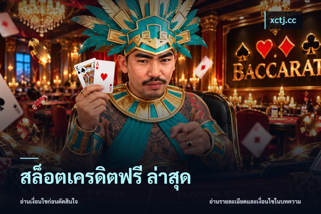 สล็อตเครดิตฟรี ล่าสุด