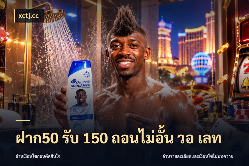 ฝาก50 รับ 150 ถอนไม่อั้น วอ เลท จับคู่โบนัสกับสไตล์เกมที่ชอบ สไตล์ xctj.cc