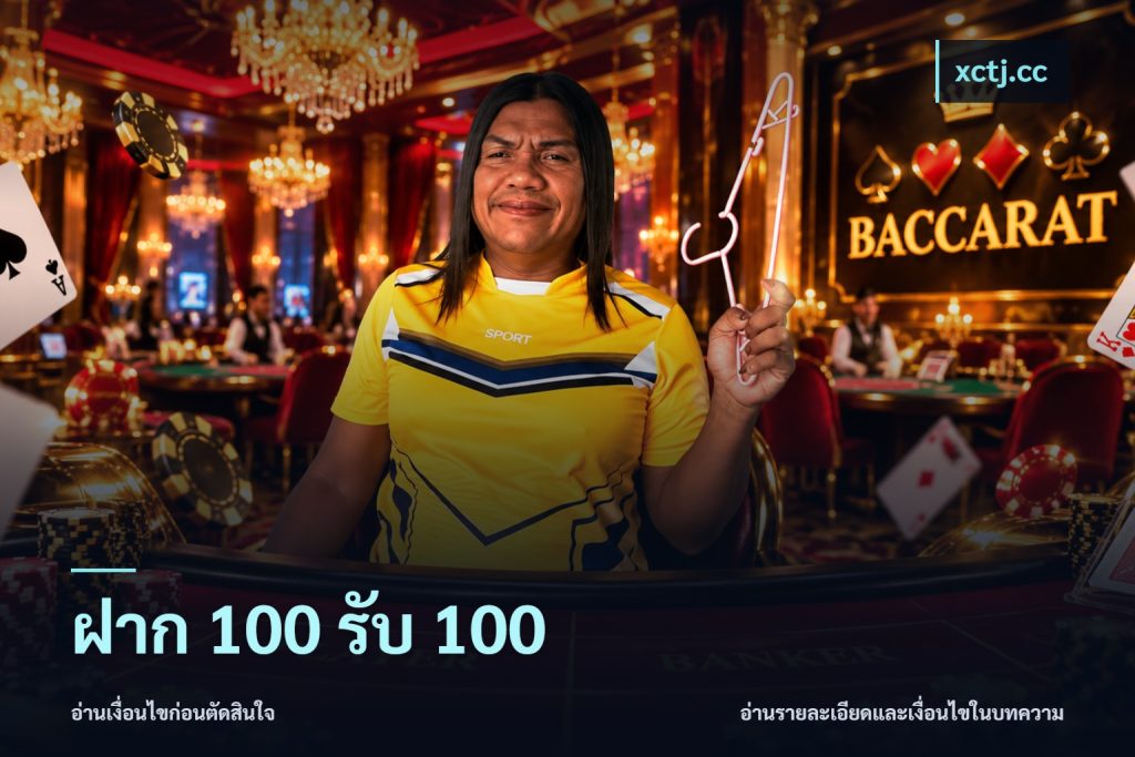 ฝาก 100 รับ 100