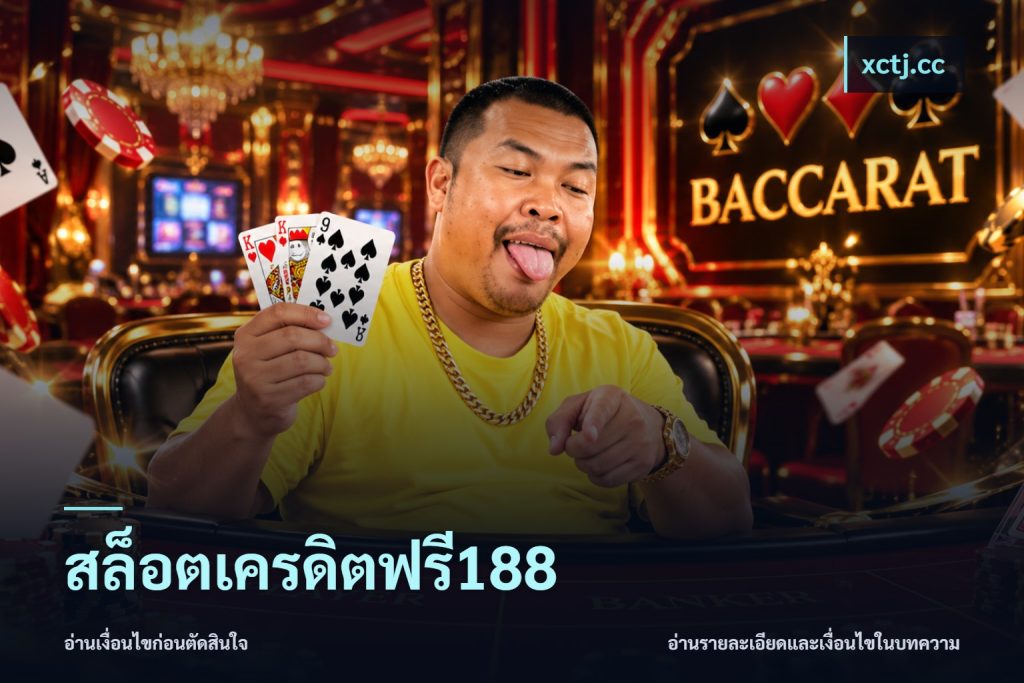 สล็อตเครดิตฟรี188