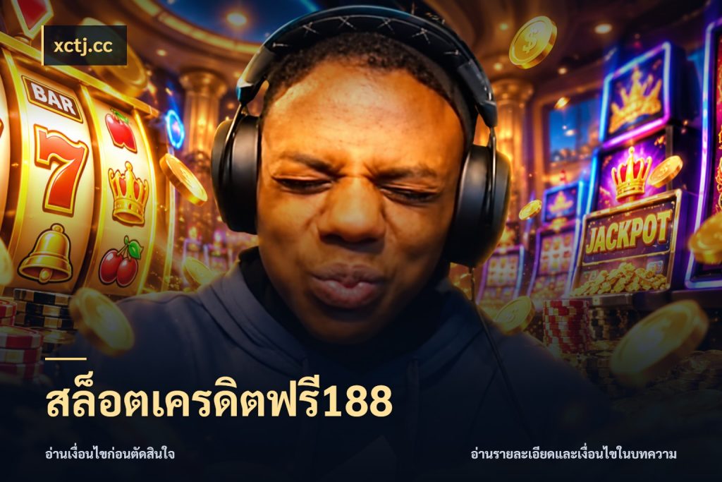 สล็อตเครดิตฟรี188 รู้จักยอดและขอบเขตของเครดิตฟรี สไตล์ xctj.cc