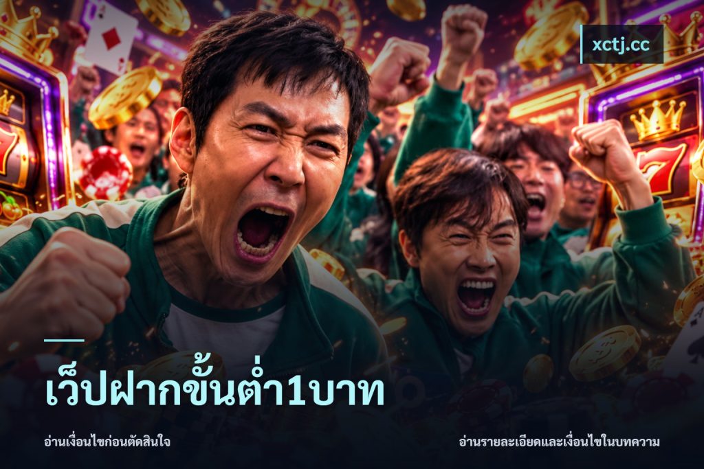 เว็ปฝากขั้นต่ำ1บาท