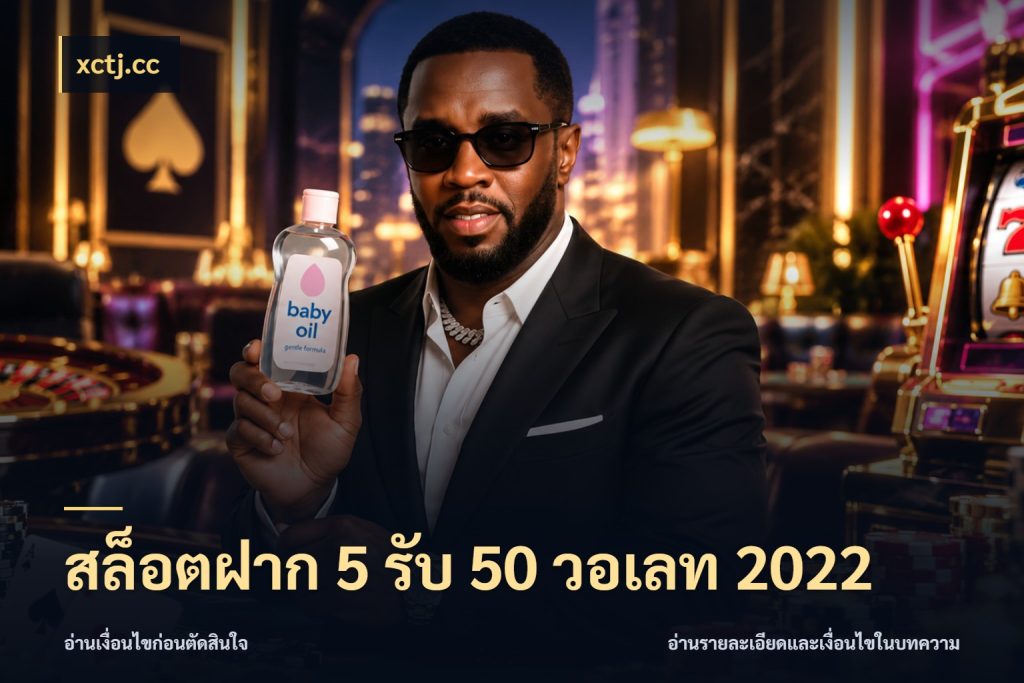 สล็อตฝาก 5 รับ 50 วอเลท 2022 เปิดมุมโปรให้เข้ากับเกมแนวโปรด กับ xctj.cc