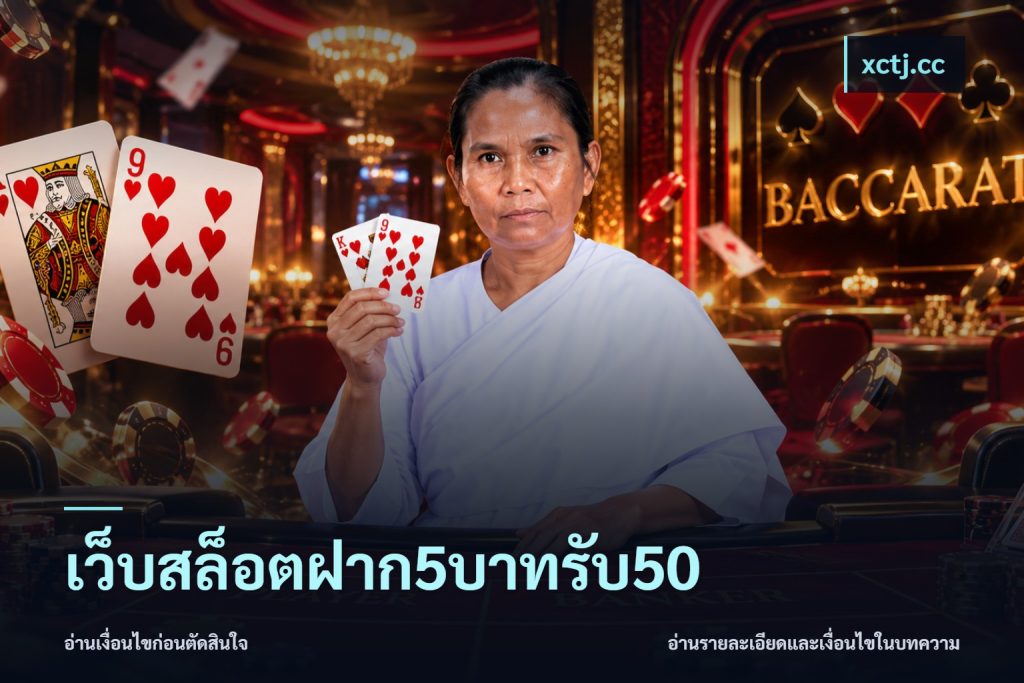 เว็บสล็อตฝาก5บาทรับ50