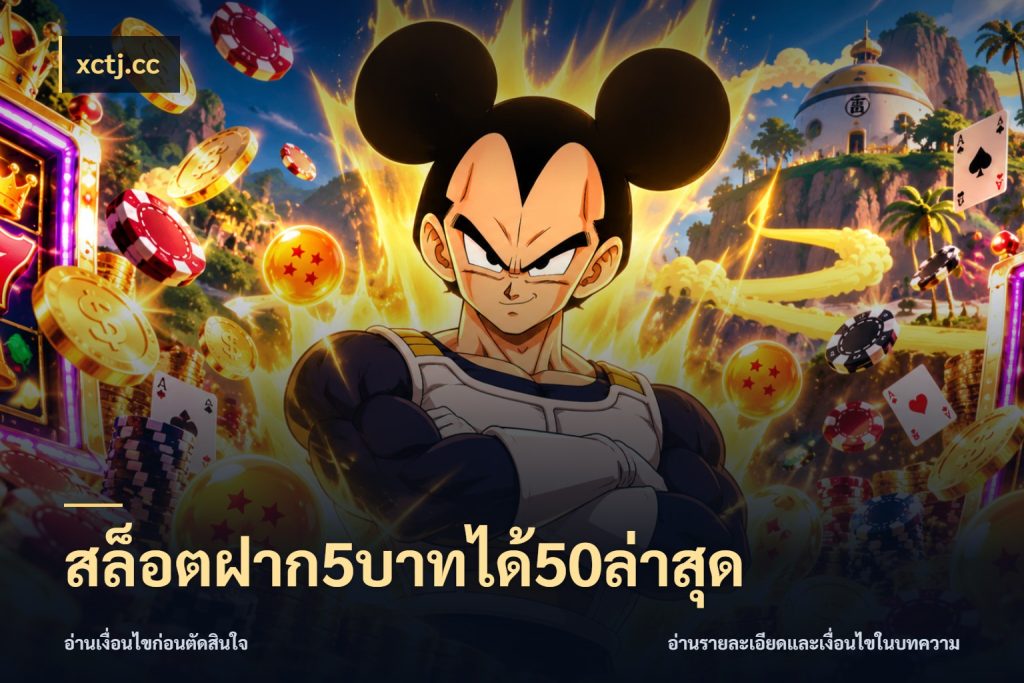 สล็อตฝาก5บาทได้50ล่าสุด โปรกับเกมที่ชอบเลือกให้ตรงสไตล์ กับ xctj.cc