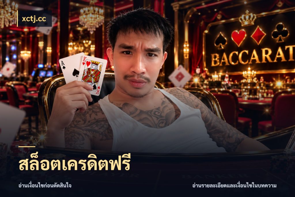 สล็อตเครดิตฟรี ชนิดเครดิตกับสิทธิ์ที่คุณอยากรู้ สไตล์ xctj.cc