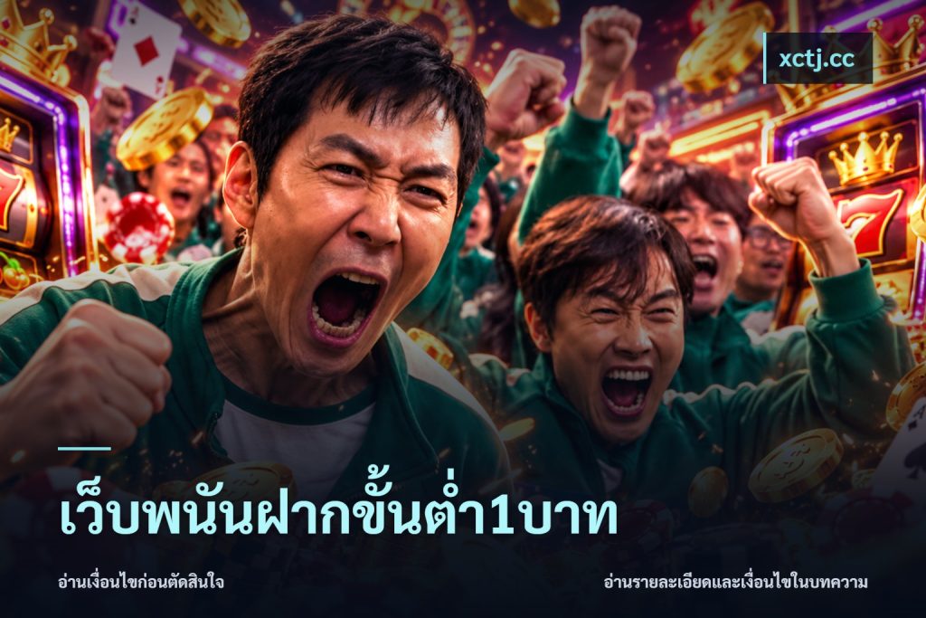 เว็บพนันฝากขั้นต่ำ1บาท