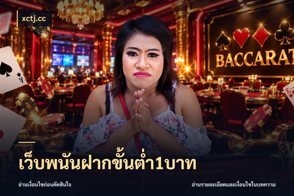 เว็บพนันฝากขั้นต่ำ1บาท ทุนเบาก็มีสีสันในจังหวะของคุณ สไตล์ xctj.cc