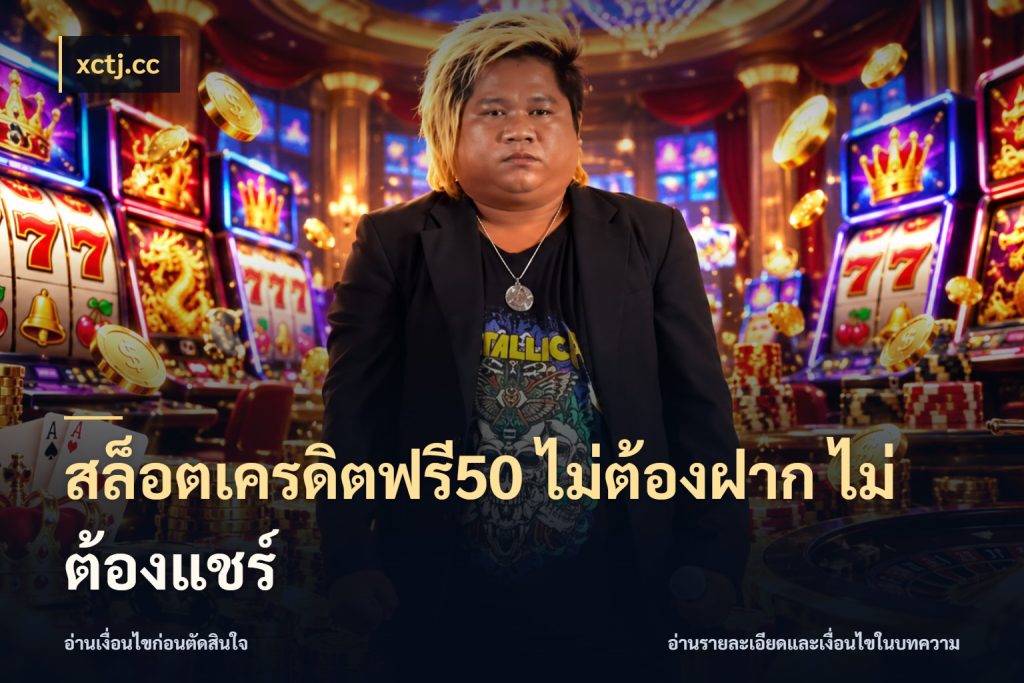 สล็อตเครดิตฟรี50 ไม่ต้องฝาก ไม่ต้องแชร์ เครดิตแต่ละรูปแบบมีมุมไหนให้ดู กับ xctj.cc