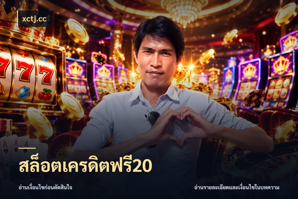 สล็อตเครดิตฟรี20 xctj.cc เปิดประเด็นเครดิตฟรีสำหรับคนชอบลุ้น