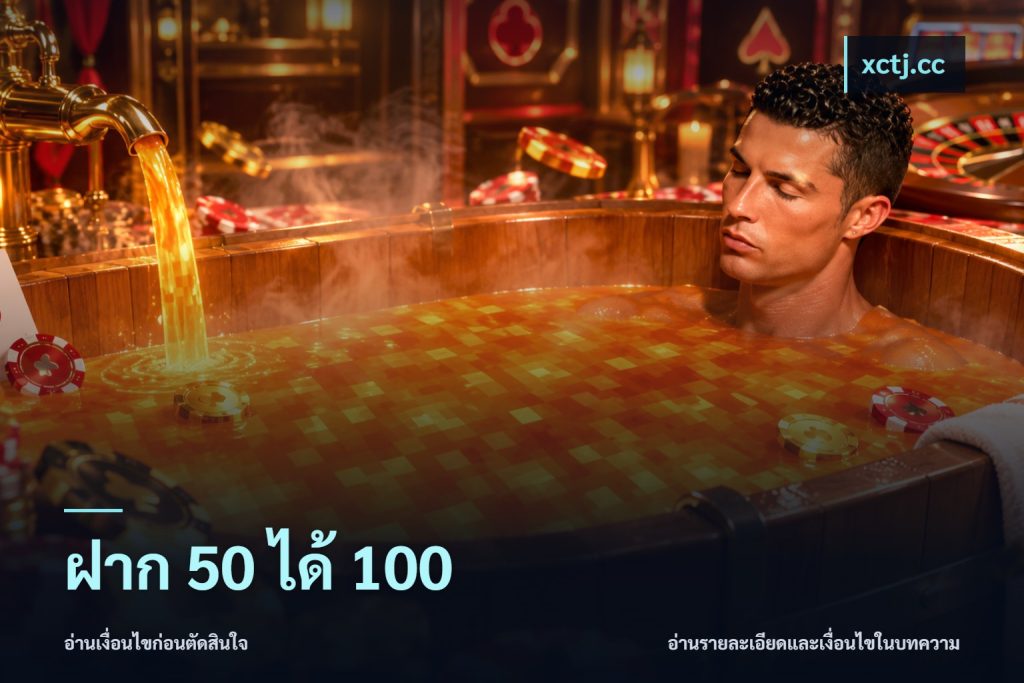 ฝาก 50 ได้ 100
