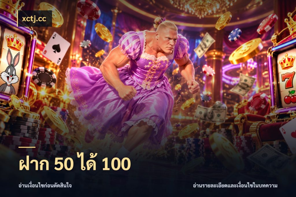 ฝาก 50 ได้ 100 จับประเด็นยอดรับก่อนเลือกความสนุก ในมุม xctj.cc