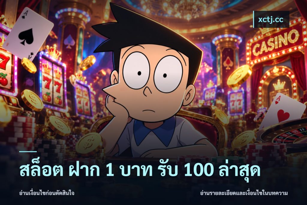 สล็อต ฝาก 1 บาท รับ 100 ล่าสุด