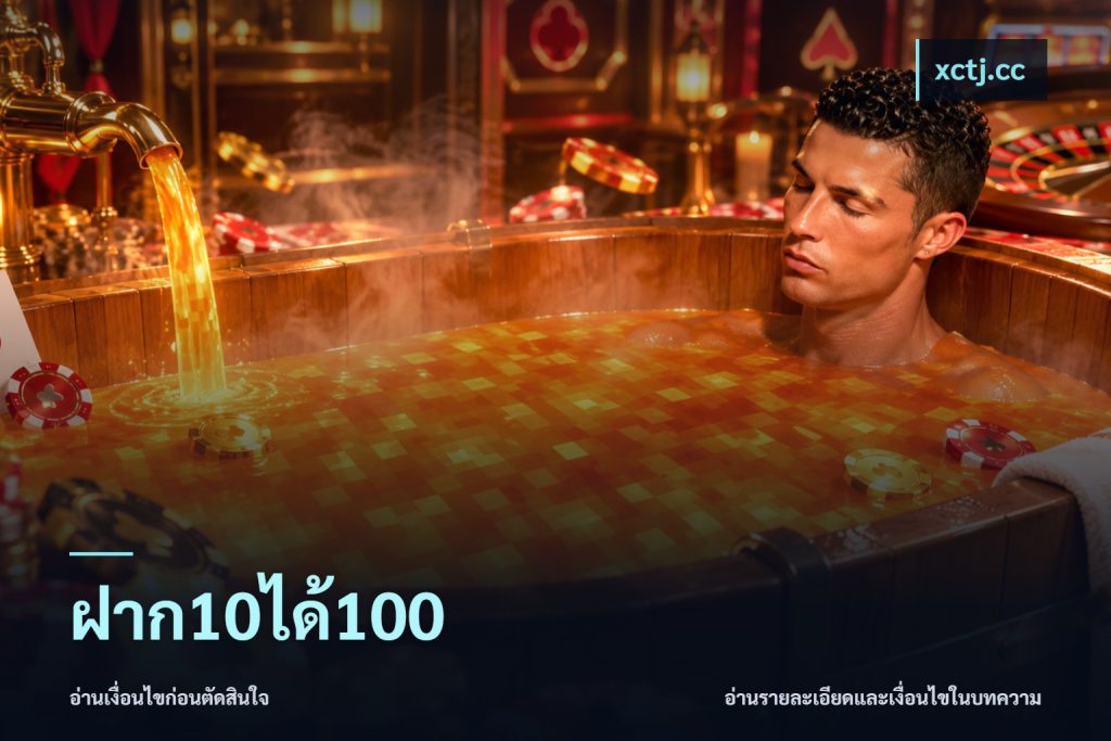 ฝาก10ได้100