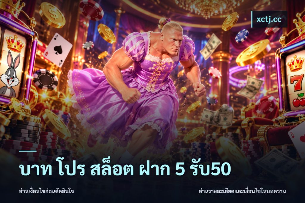บาท โปร สล็อต ฝาก 5 รับ50