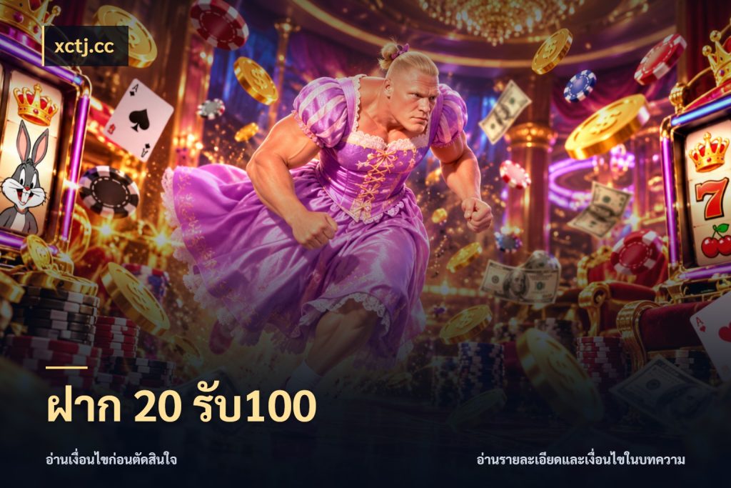 ฝาก 20 รับ100 จับประเด็นยอดรับก่อนเลือกความสนุก กับ xctj.cc