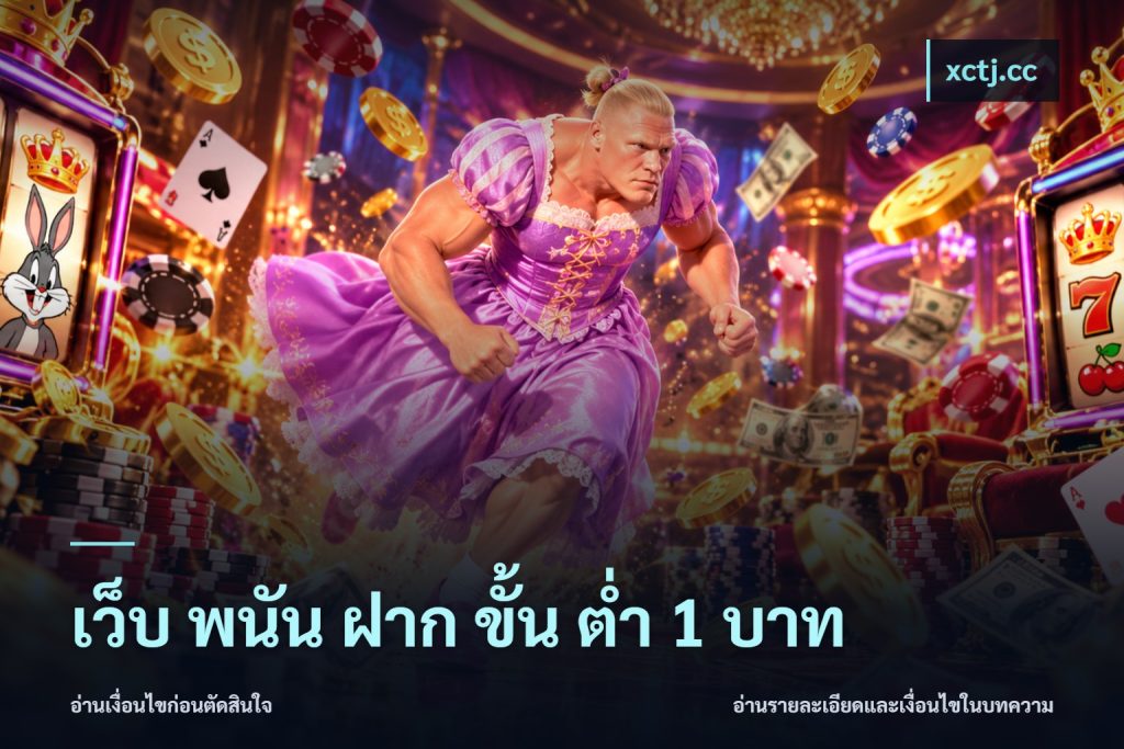 เว็บ พนัน ฝาก ขั้น ต่ำ 1 บาท