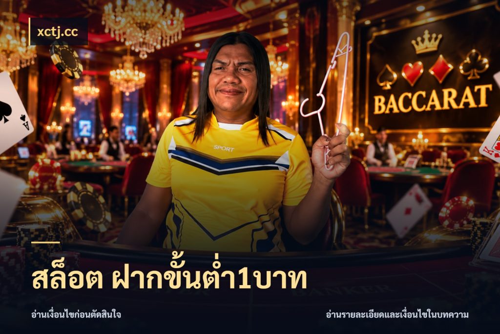 สล็อต ฝากขั้นต่ำ1บาท ทุนเบาก็มีสีสันในจังหวะของคุณ สไตล์ xctj.cc