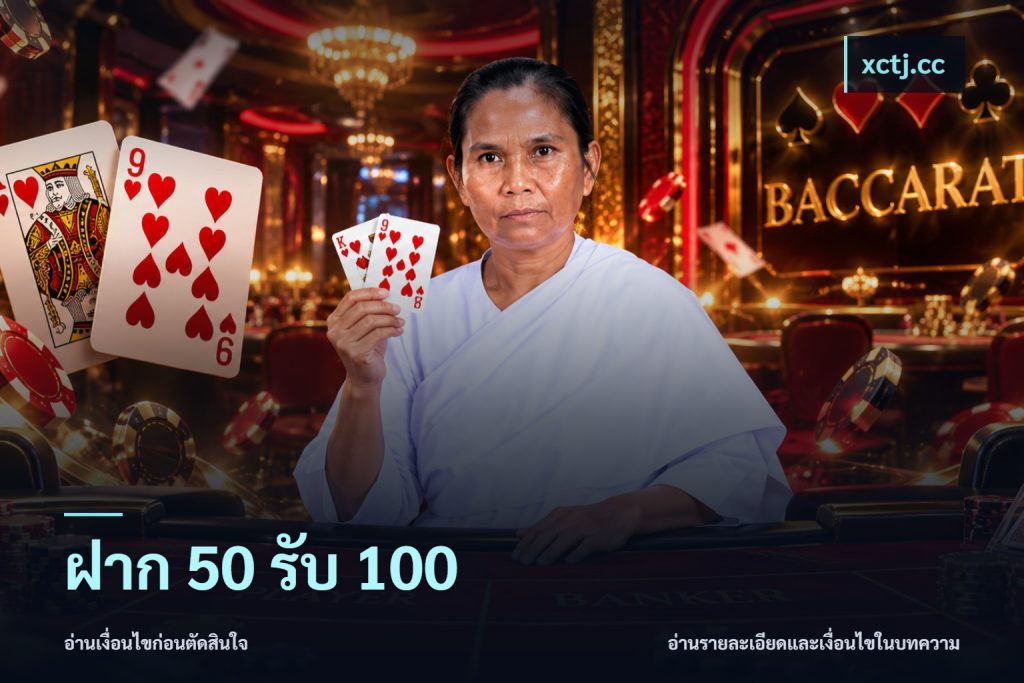 ฝาก 50 รับ 100