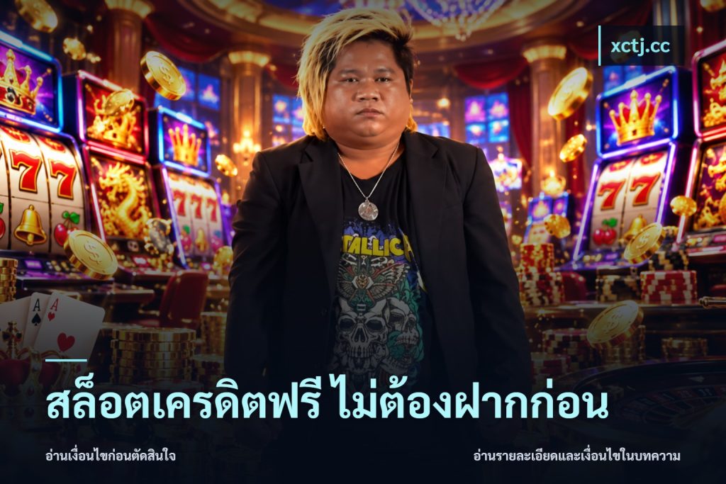 สล็อตเครดิตฟรี ไม่ต้องฝากก่อน