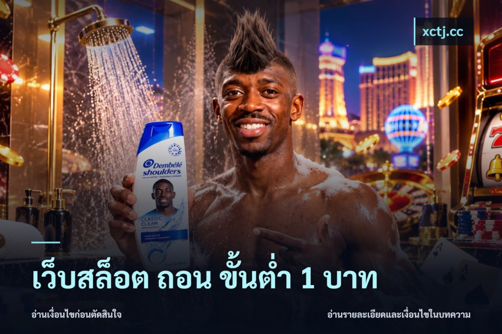 เว็บสล็อต ถอน ขั้นต่ำ 1 บาท