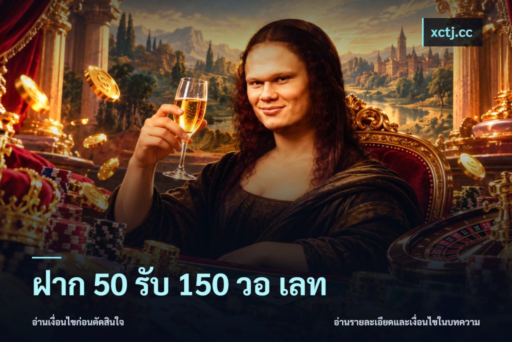 ฝาก 50 รับ 150 วอ เลท