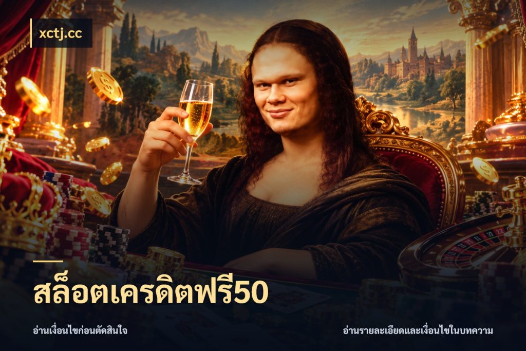 สล็อตเครดิตฟรี50 รู้จักยอดและขอบเขตของเครดิตฟรี กับ xctj.cc