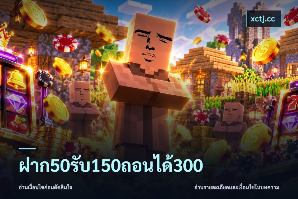 ฝาก50รับ150ถอนได้300